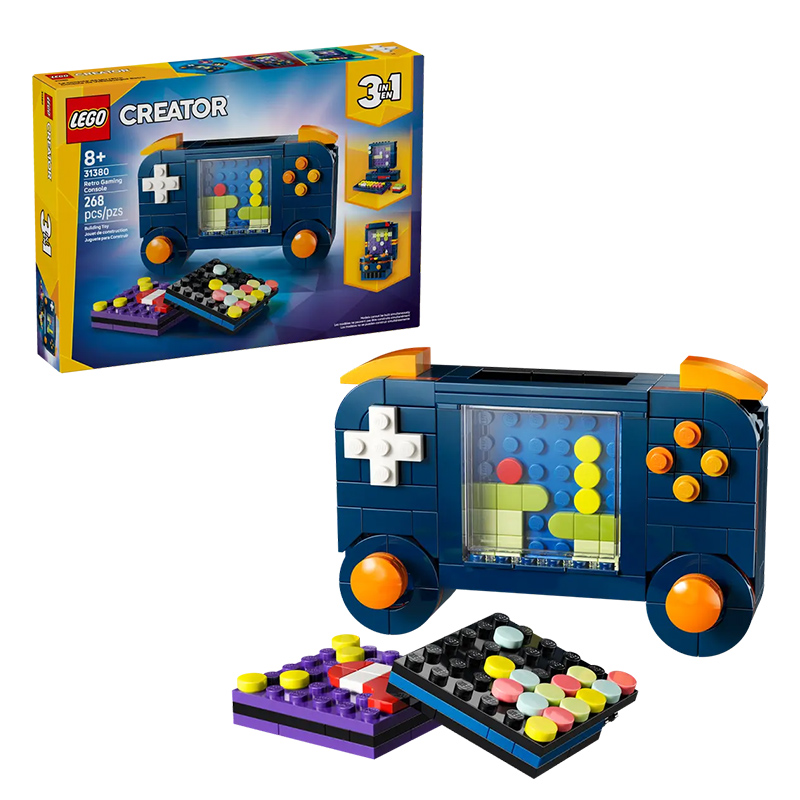 Retro Gaming Room - LEGO Creator 3in1 Building Blocks LG-31380
