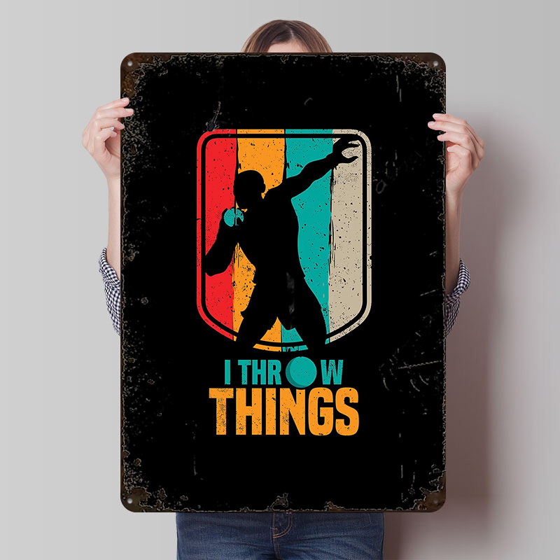 Retro Gaming Gift Ideas - Funny Shot Put Gift Idea Tin