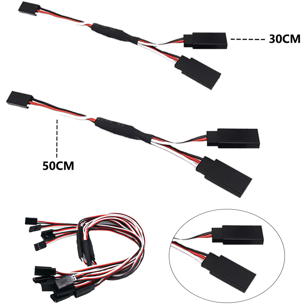 Composite Rca Cable - 5/8/10pcs RC Servo Y Extension Cable