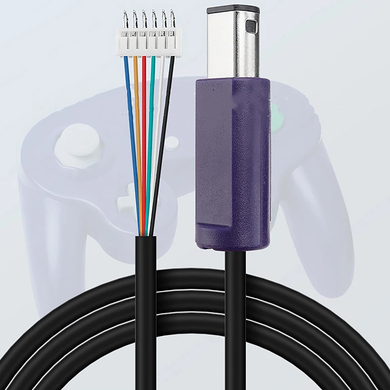 Retro Gaming Repair - GameCube/NGC Controller Extension Cable 1pc Replacement