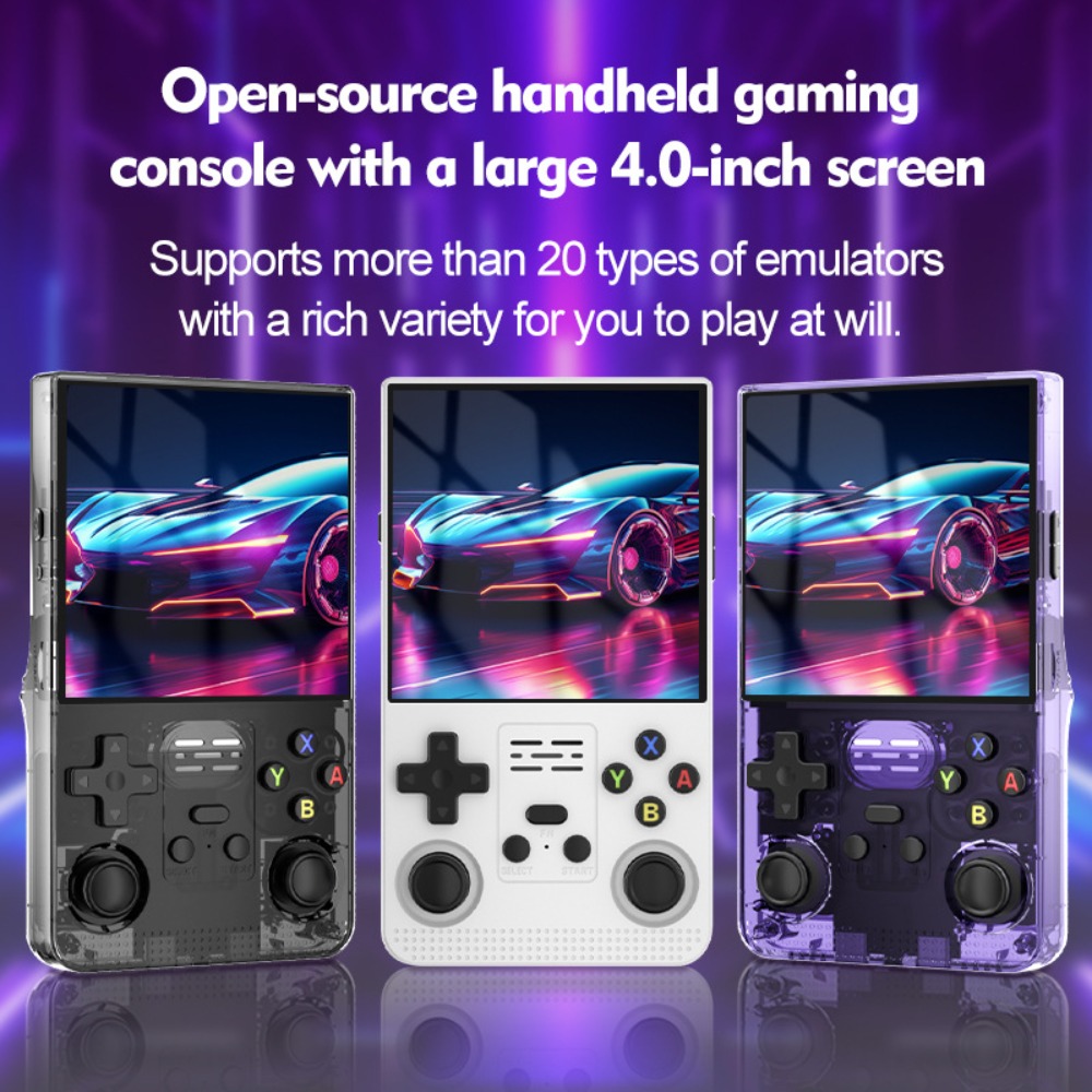 Retro Gaming Nintendo - R39MAX Handheld Game Console,4.0 Inch IPS