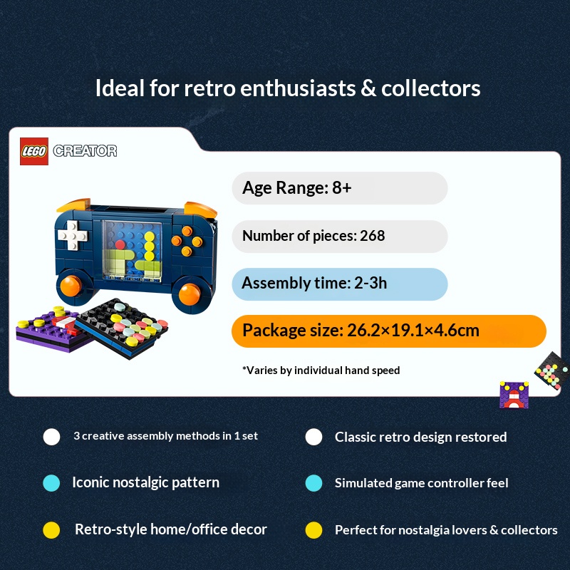 LEGO Creator 3in1 Building Blo - đánh giá và giá Retro Gaming Room