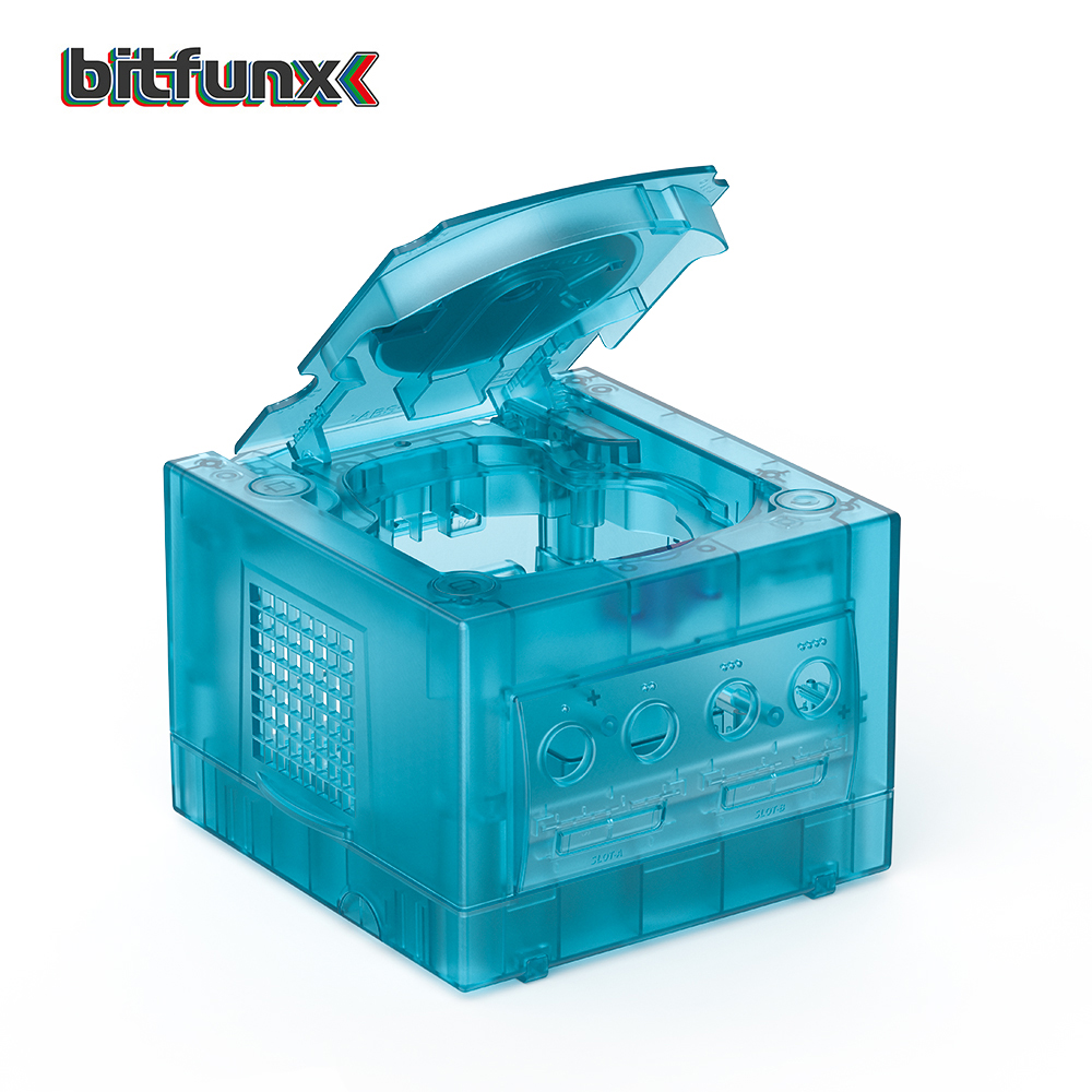 BitFunx NGC Transparent Box Re - đánh giá và giá Retro Gaming Nintendo