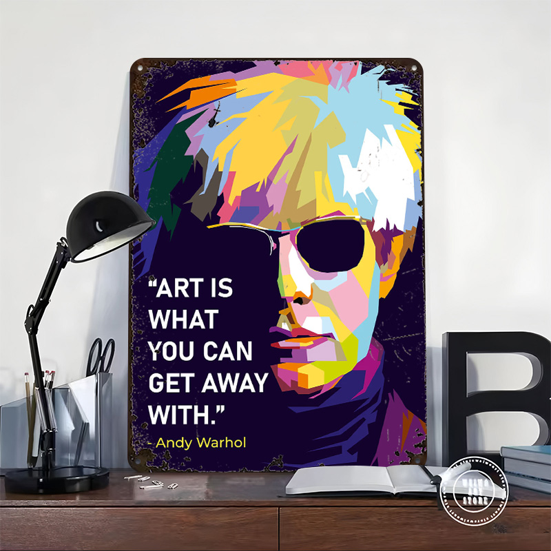 Andy Warhol Quote Poster Custo - đánh giá và giá Retro Gaming Quotes