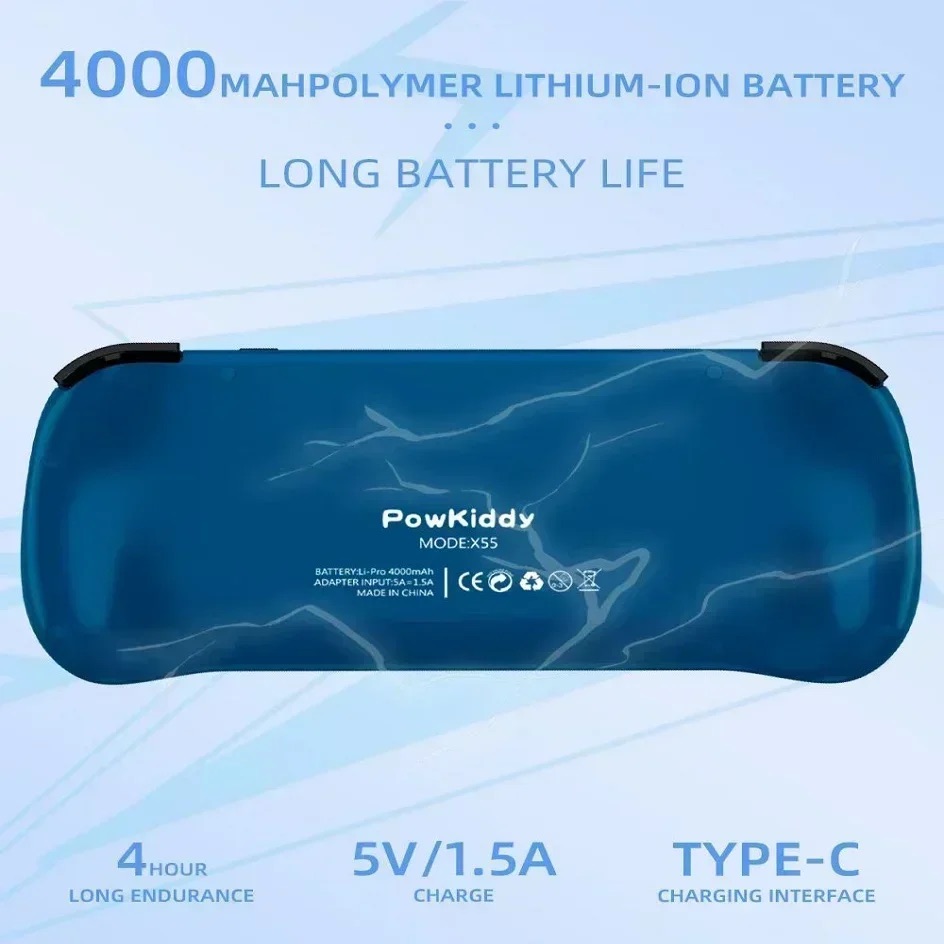 POWKIDDY X55 Handheld Game Con - đánh giá và giá Retro Gaming Hdmi