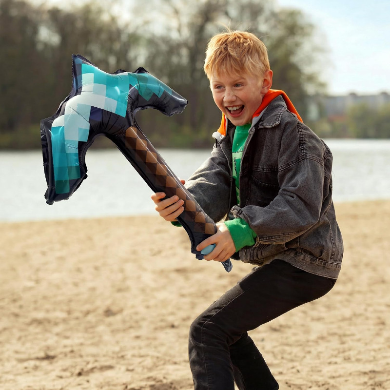 8Pcs Pixel Inflatable Pickaxe  - đánh giá và giá Retro Gaming Events