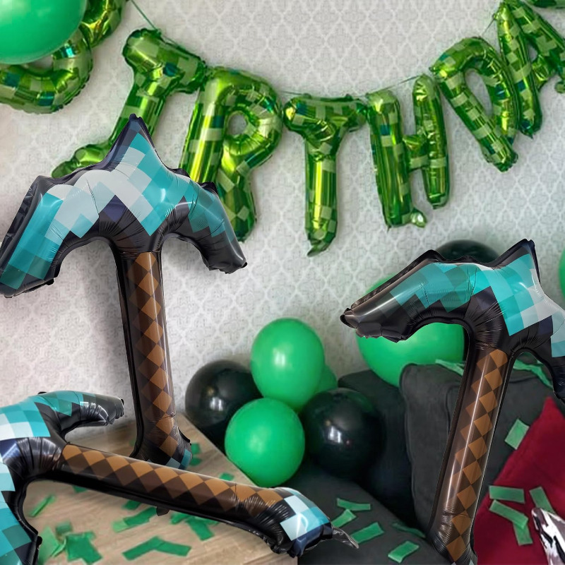 8Pcs Pixel Inflatable Pickaxe  - đánh giá và giá Retro Gaming Events