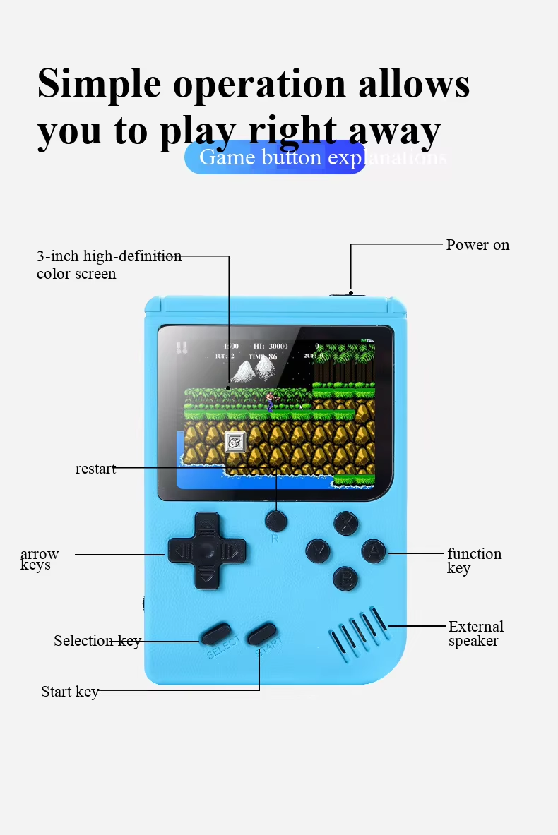 400 In 1 MINI Games Handheld G - đánh giá và giá Retro Gaming Hdmi