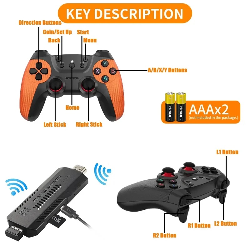 X2 Ultra Pro Retro Game Stick  - đánh giá và giá Retro Gaming Tv