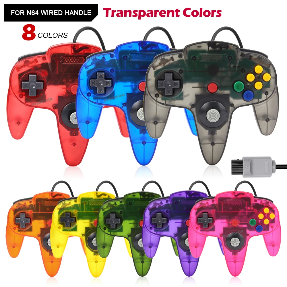 8 Colors Wired Gamepad For N64 - đánh giá và giá Retro Gaming N64