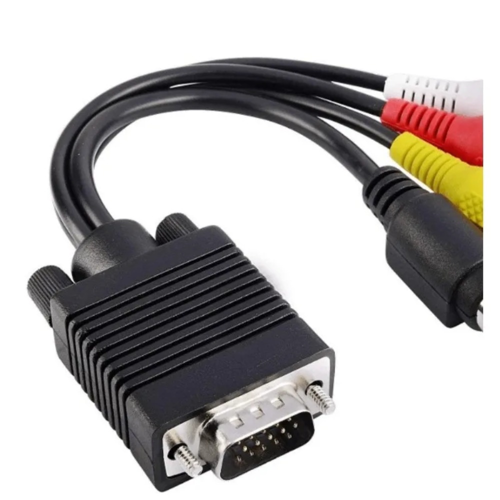 VGA to S-Video 3 RCA Composite - đánh giá và giá Composite Rca Cable