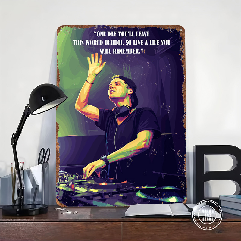 Avicii Quotes Printed Poster C - đánh giá và giá Retro Gaming Quotes