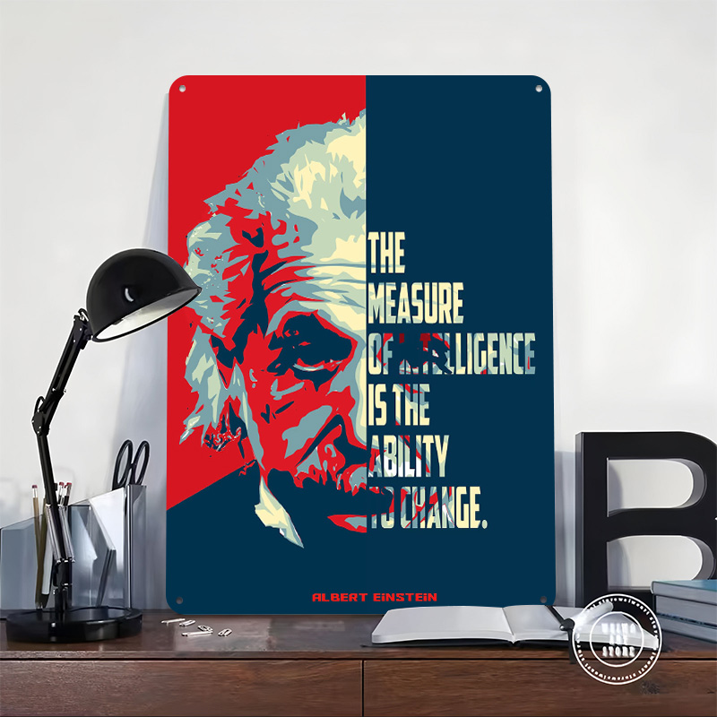 Albert Einstein Quotes Tinplat - đánh giá và giá Retro Gaming Quotes