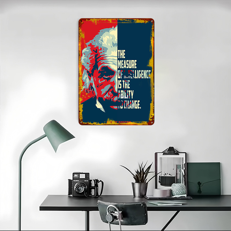 Albert Einstein Quotes Tinplat - đánh giá và giá Retro Gaming Quotes