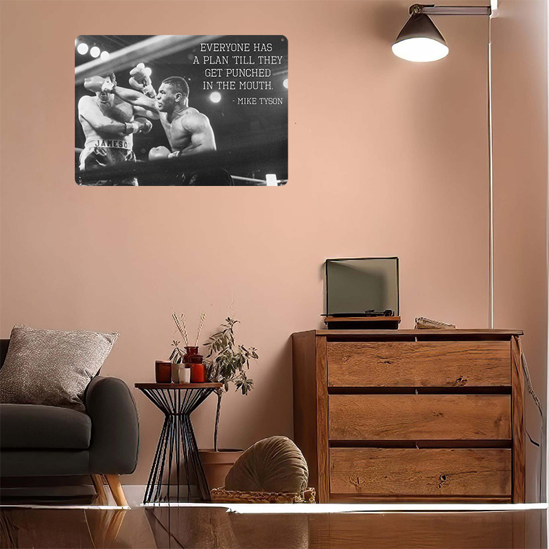 Mike Tyson Quote 3D Texture Me - đánh giá và giá Retro Gaming Quotes