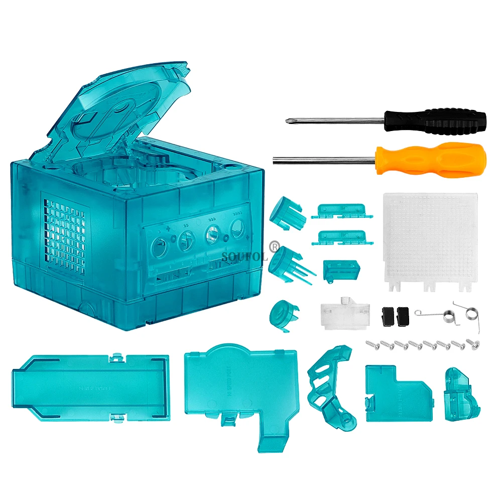 Ice Blue Replacement Case for  - đánh giá và giá Retro Gaming Room