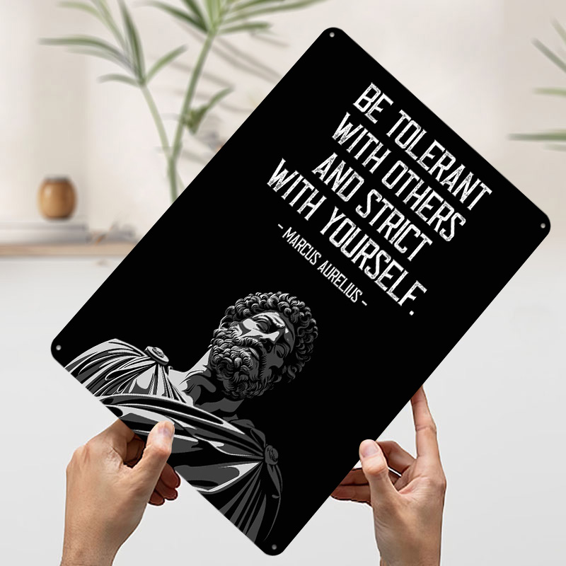 Marcus Aurelius Quote Metal Po - đánh giá và giá Retro Gaming Quotes
