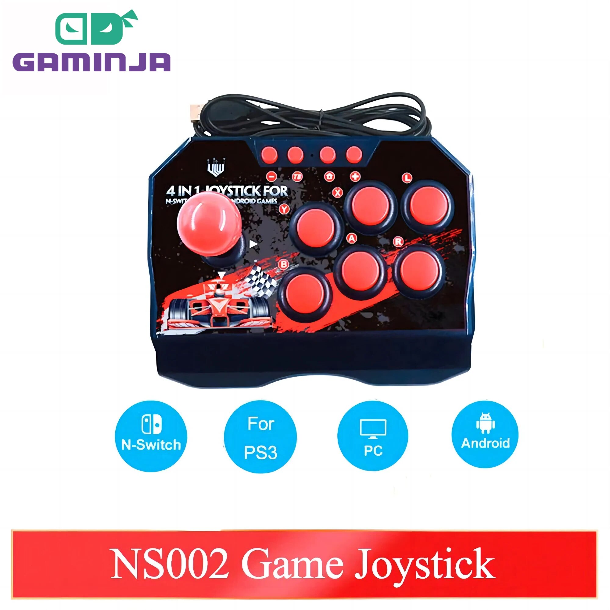 GAMINJA NS002 4 In 1 Retro Arc - đánh giá và giá Retro Gaming Emulator Console