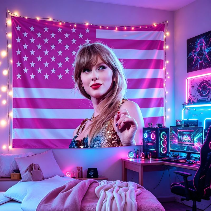VIKAMA American Flag Female Si - đánh giá và giá Retro Gaming Room