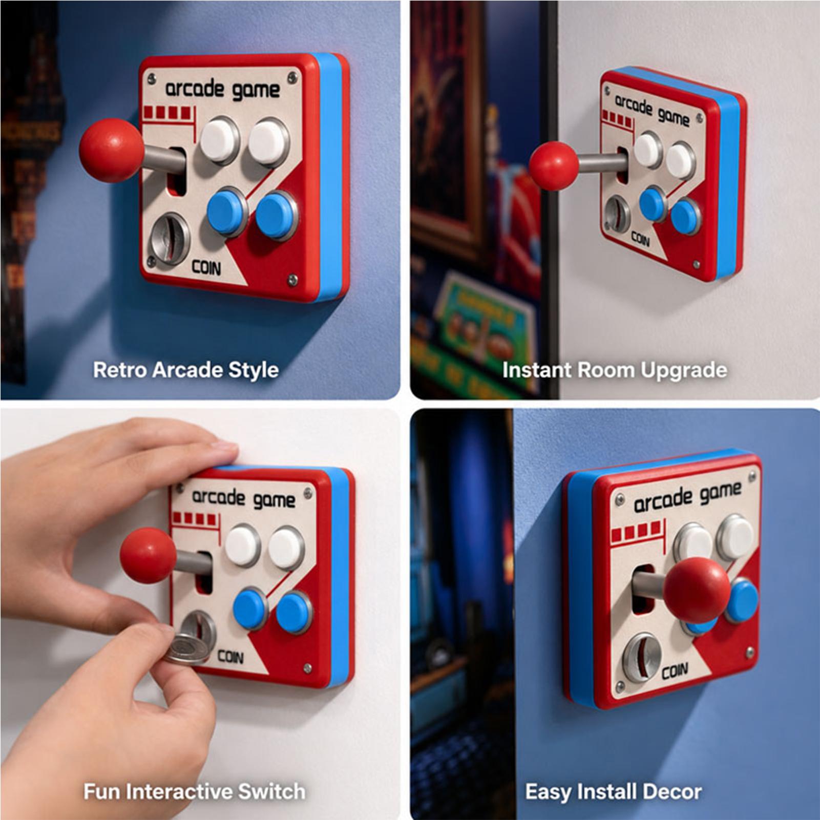 Creative Retro Arcade Game Lig - đánh giá và giá Retro Gaming Room