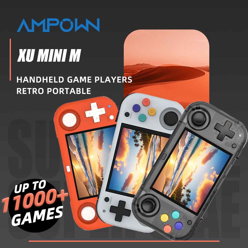 Ampown XU MINI M Portable Pock - đánh giá và giá Retro Gaming Os Linux