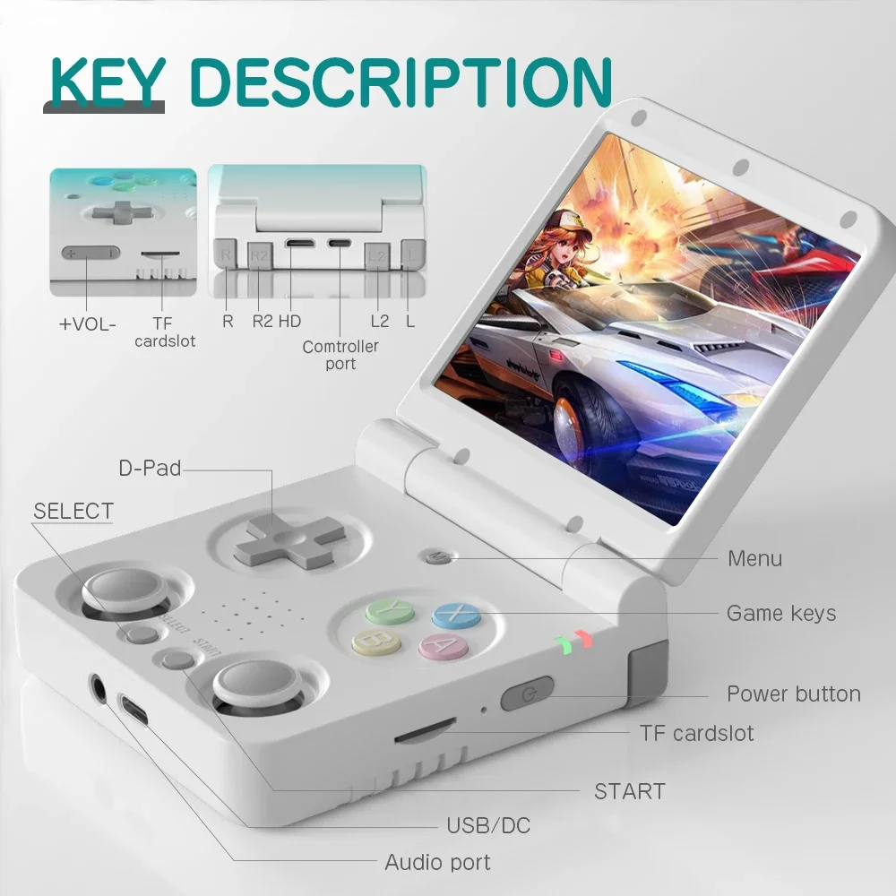 MIYOO FLIP V2 Handheld Game Pl - đánh giá và giá Retro Gaming Os Linux