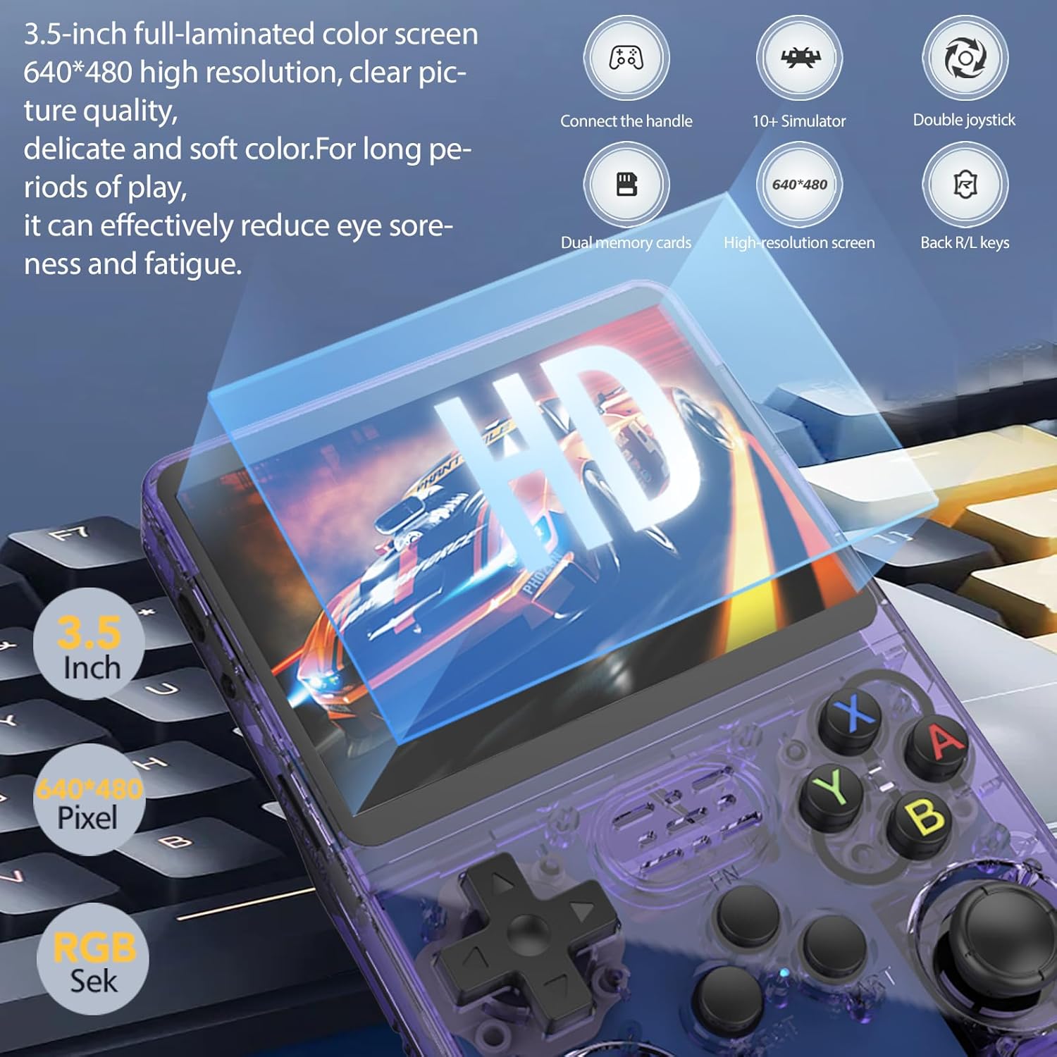 NEW R36S Retro Handheld Game C - đánh giá và giá Retro Gaming Os Linux