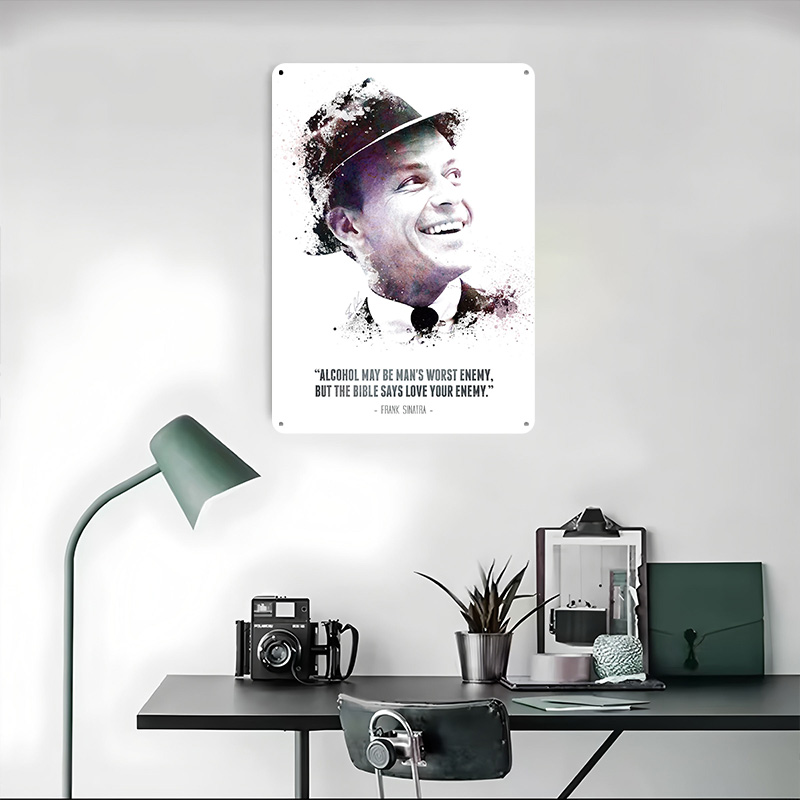 Frank Sinatra and His Quote. M - đánh giá và giá Retro Gaming Quotes
