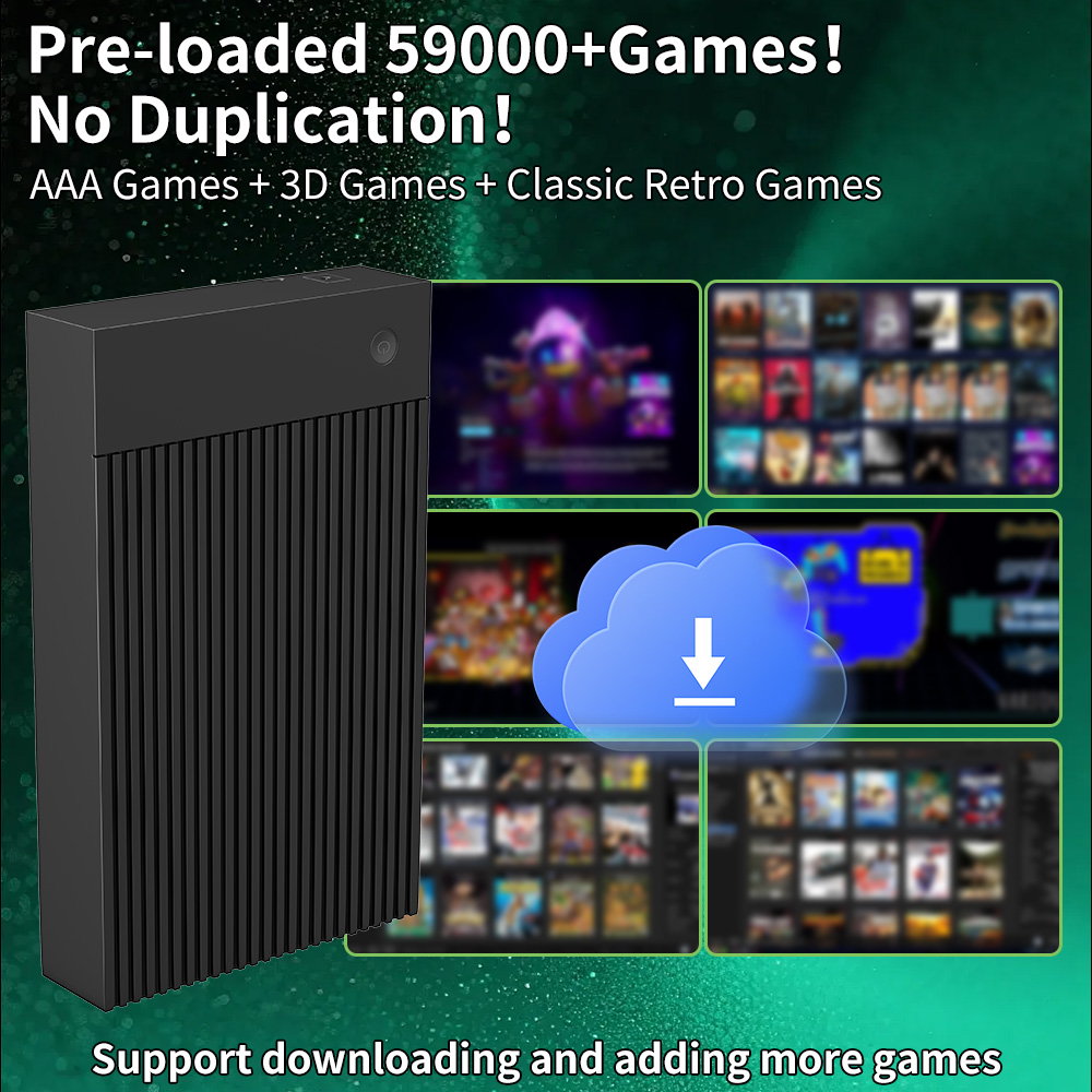 Hyper Base MIX 4T Retro HDD 59 - đánh giá và giá Retro Gaming Tv