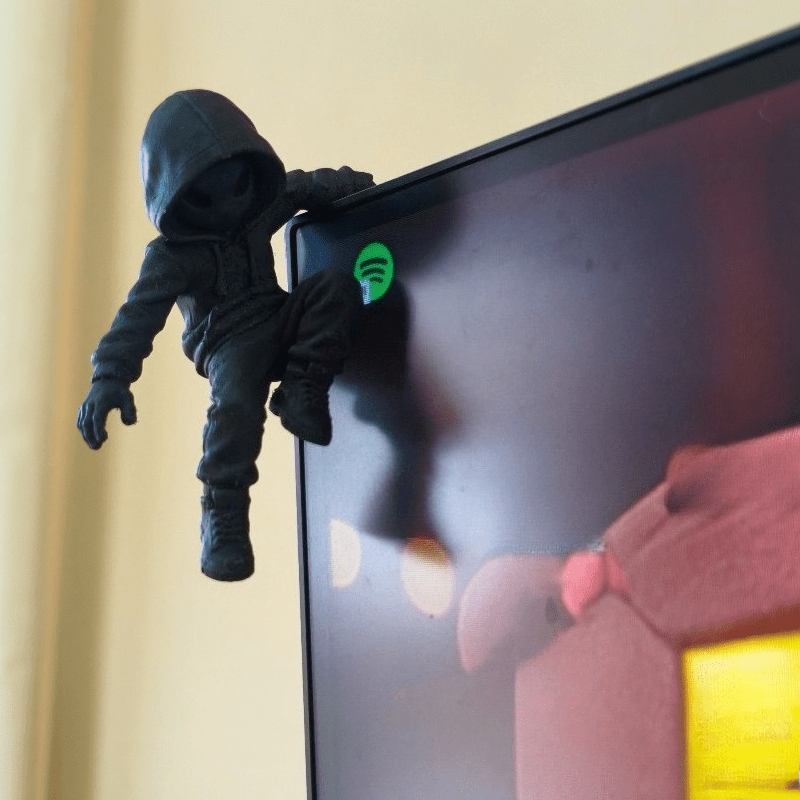 Climb Hoodie Alien Mini Statue - đánh giá và giá Retro Gaming Room